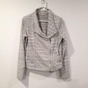 GAP Heathered Grey Sweater/Jacket